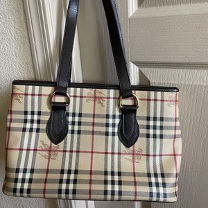 Burberry 'Should We' Medium Tote Bag with Matching Wallet - Excellent Condition